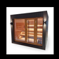 SaunaLife Model G7S Pre-Assembled Outdoor Home Sauna Garden-Series Fully Assembled Backyard Home Sauna with Bluetooth Audio| Up to 6 Persons SL-MODELG7S-L