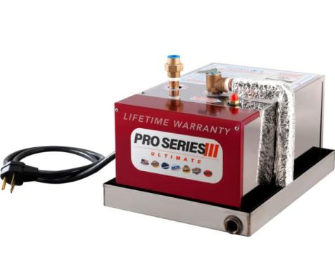 ThermaSol PROIII-240 PRO Series II Ultimate Steam Shower Generator| 10kW w/Fast Start| PowerFlush and Smart Steam