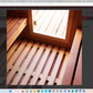 Aleko Hemlock Mobile Outdoor Sauna with Trailer 8 to 10 Person Capacity HEMSAUNATR-AP